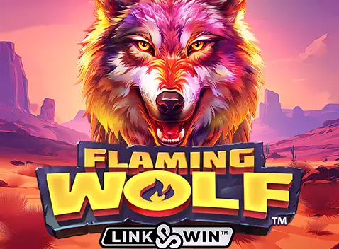 Flaming Wolf Link & Win - (Games Global)